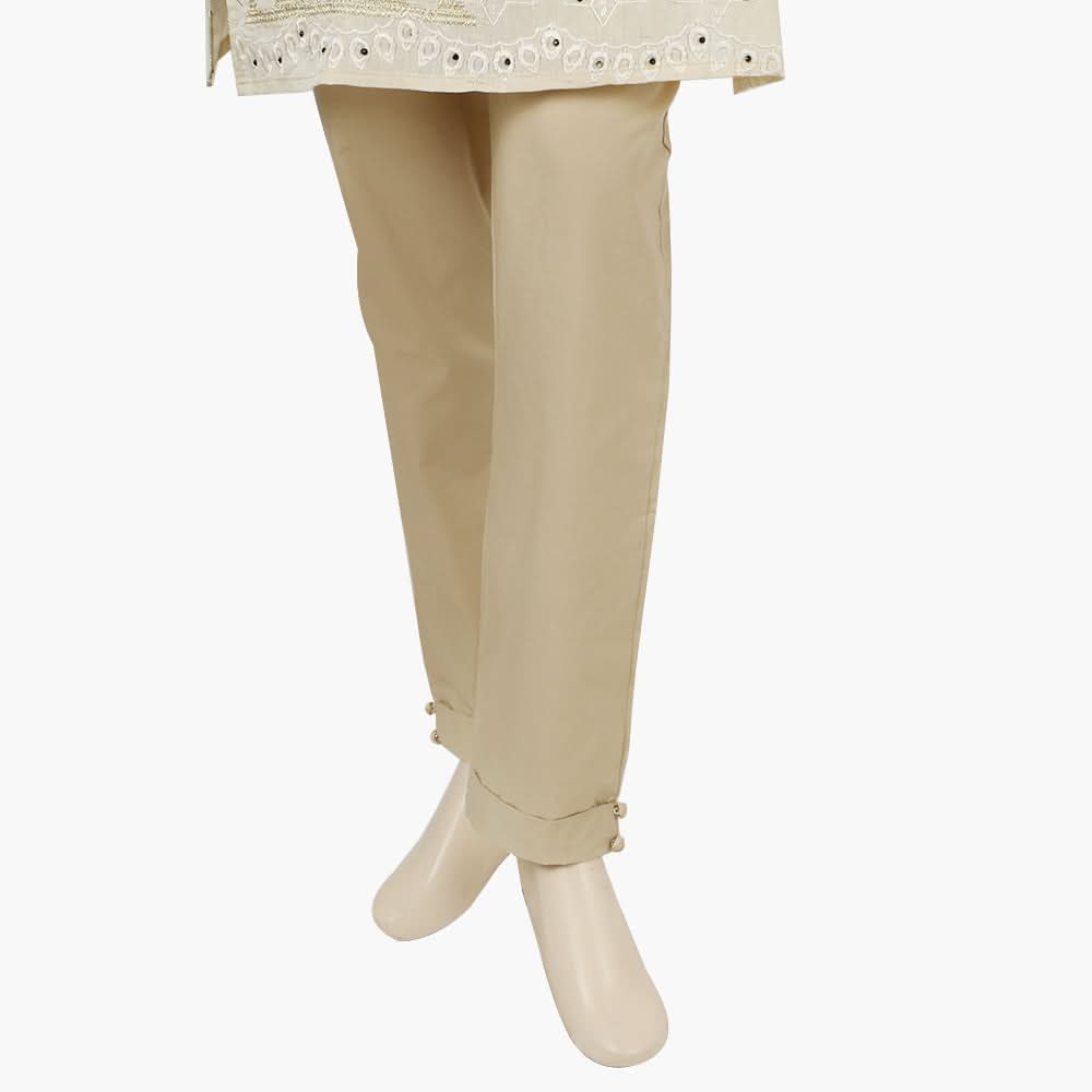 Women's Woven Trouser - Skin, Women Pants & Tights, Chase Value, Chase Value