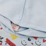 Girls Full Sleeves Hoodie T-Shirt - Blue, Girls Hoodies & Sweat Shirts, Chase Value, Chase Value