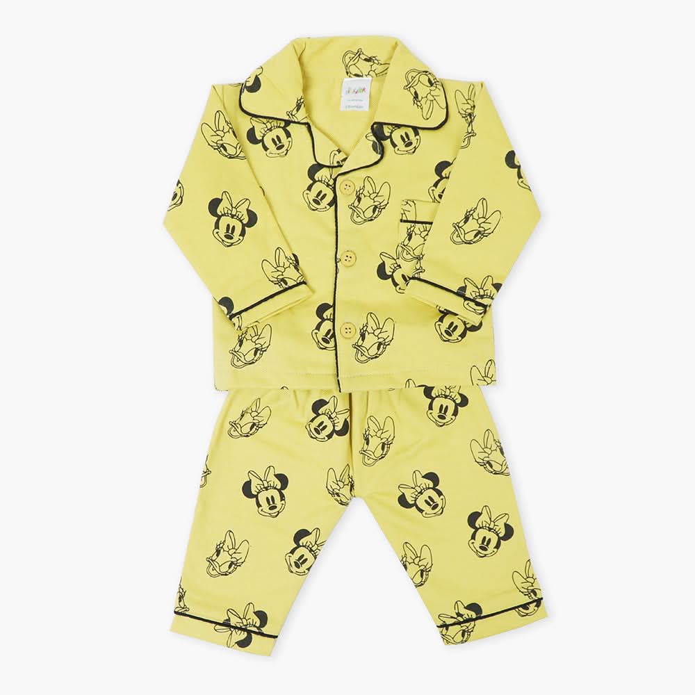Newborn Girls Night Suit - Khaki, Newborn Girls Sets & Suits, Chase Value, Chase Value