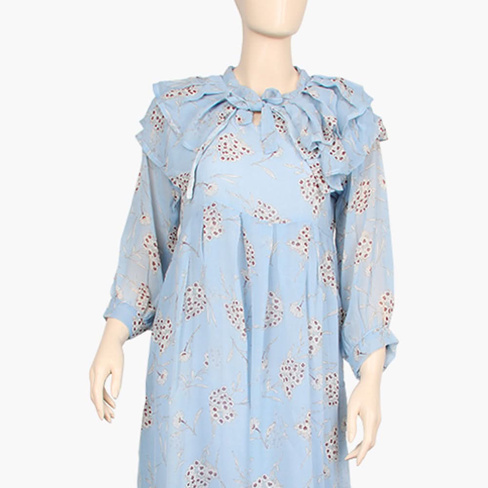 Women's Long Maxi - Light Blue, Women T-Shirts & Tops, Chase Value, Chase Value