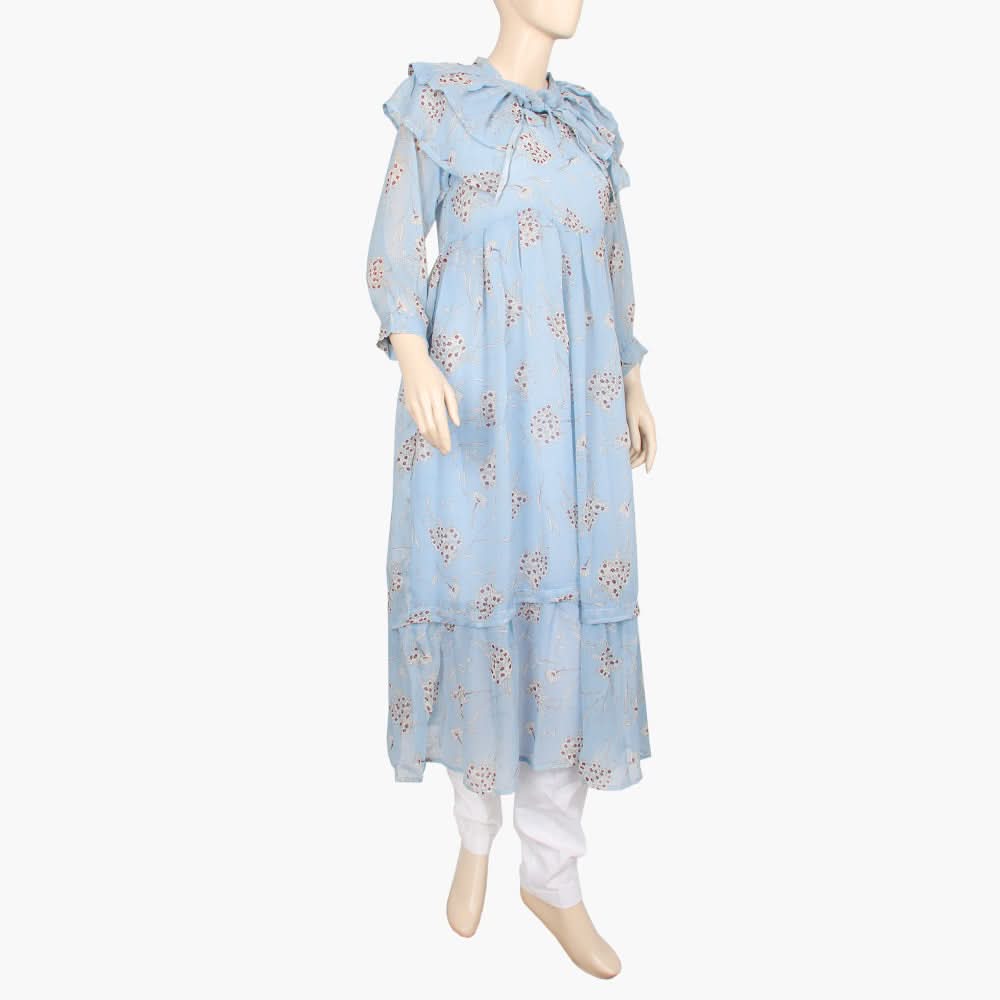 Women's Long Maxi - Light Blue, Women T-Shirts & Tops, Chase Value, Chase Value