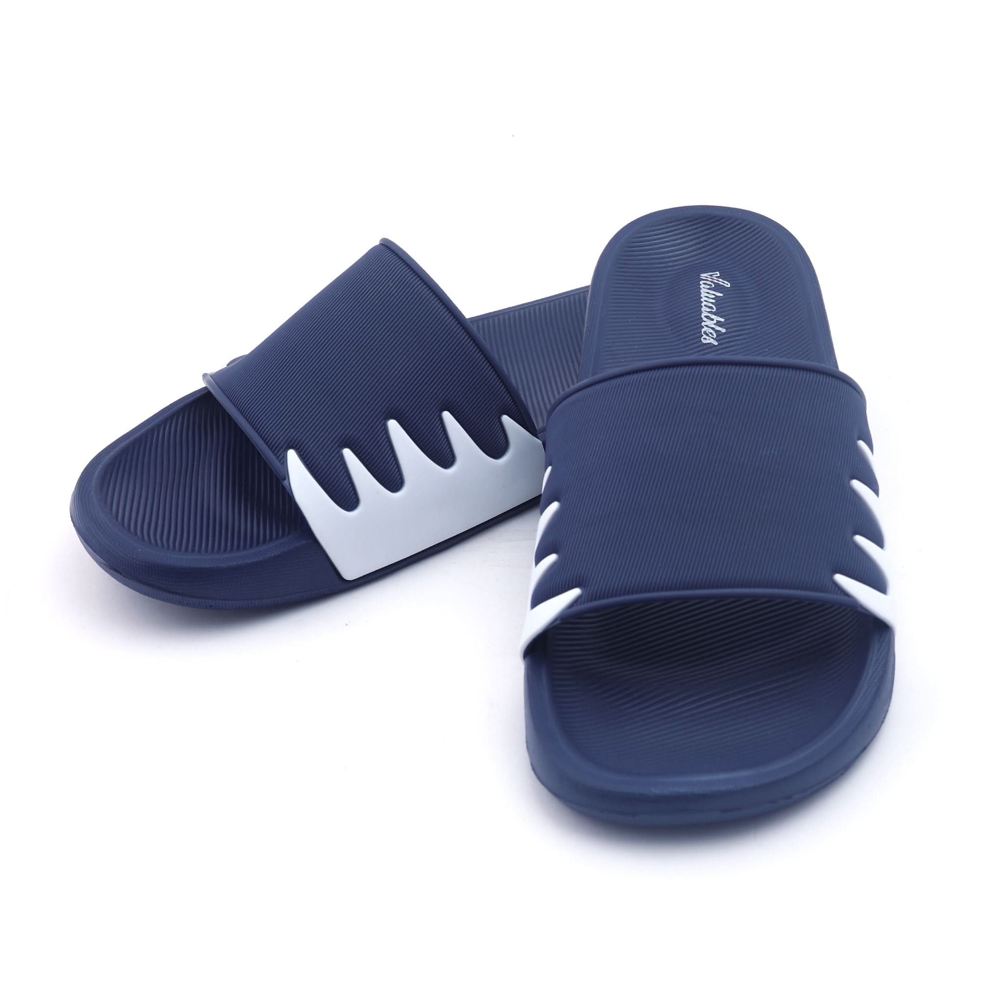 Valuable Open-toe Men's Slider - Navy Blue, Men's Slippers, Chase Value, Chase Value