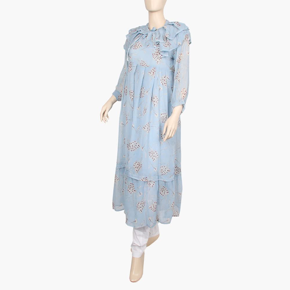 Women's Long Maxi - Light Blue, Women T-Shirts & Tops, Chase Value, Chase Value