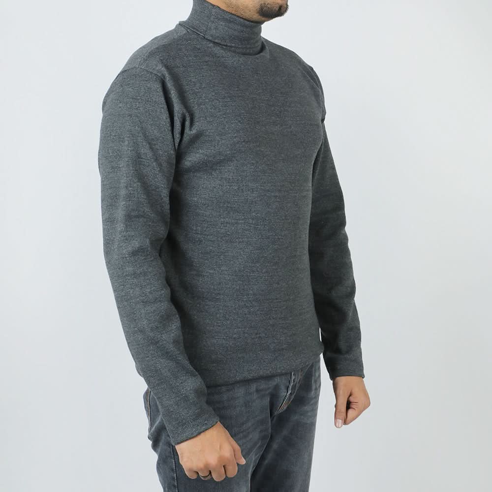 Men's High Neck - Dark Grey, Men's Sweater & Sweat Shirts, Chase Value, Chase Value