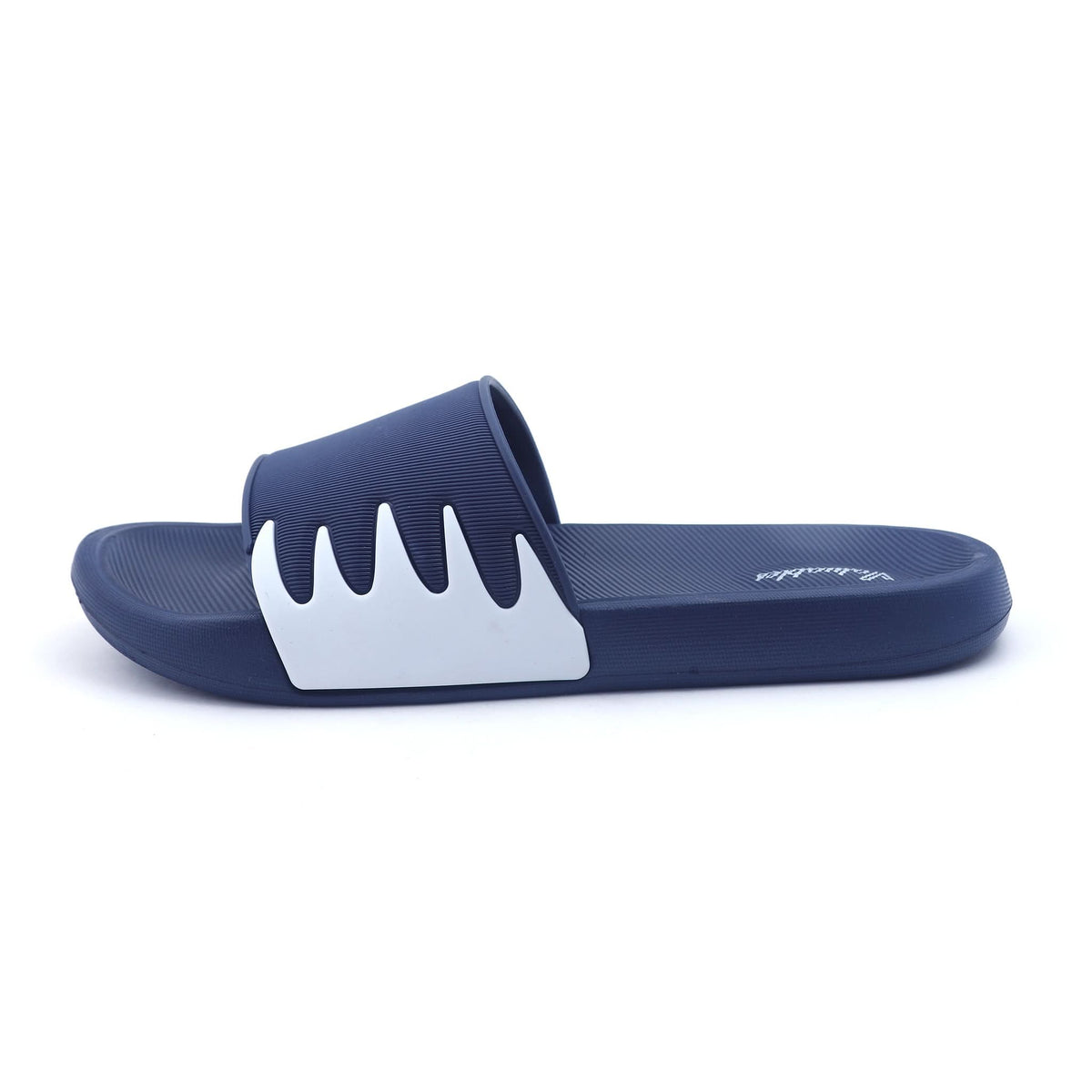 Valuable Open-toe Men's Slider - Navy Blue, Men's Slippers, Chase Value, Chase Value