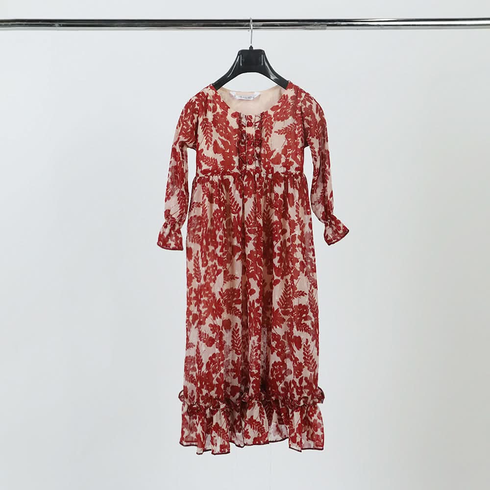 Girls Causal Maxi - Maroon, Girls Maxi, Chase Value, Chase Value