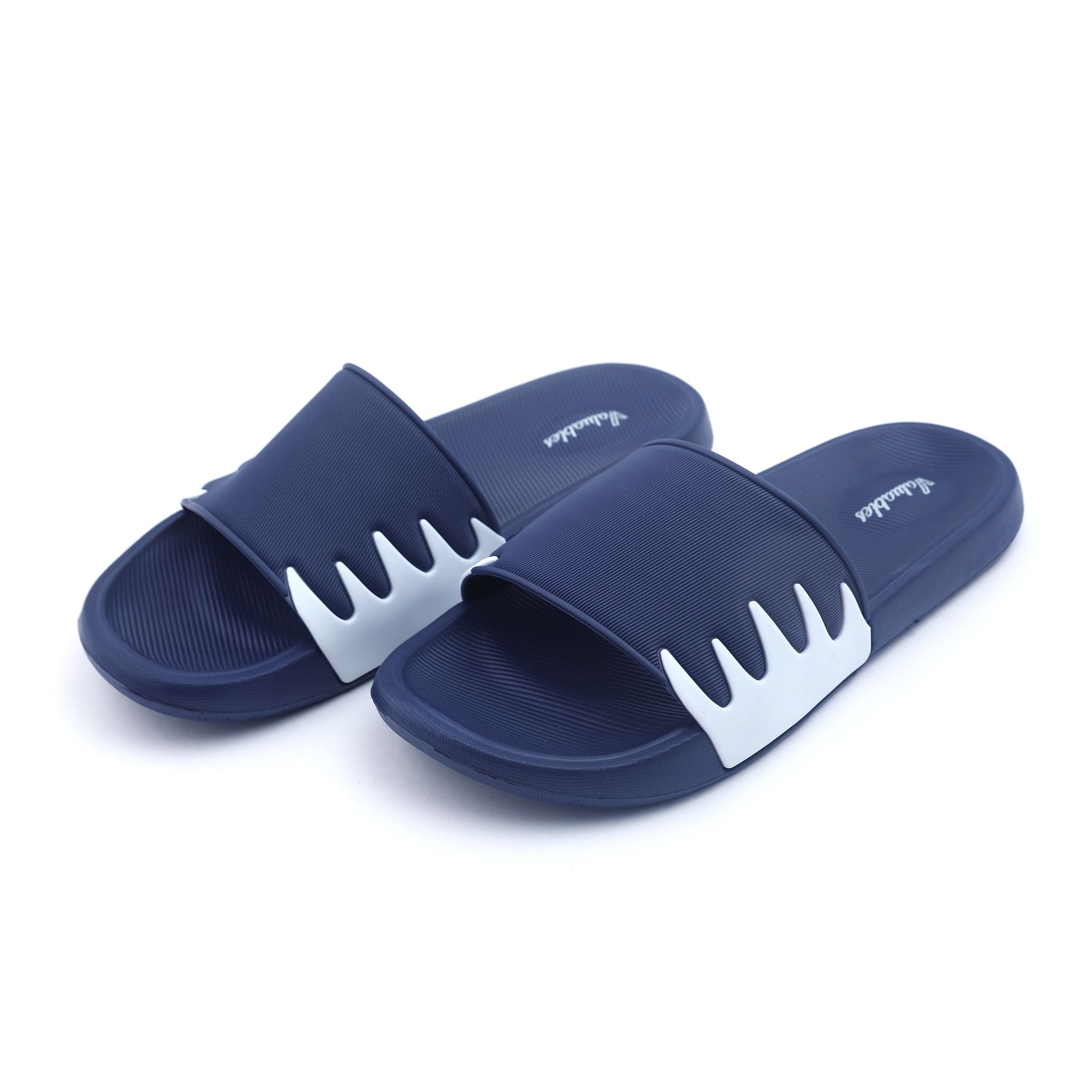 Valuable Open-toe Men's Slider - Navy Blue, Men's Slippers, Chase Value, Chase Value