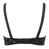 Women's Cotton Printed Bra - Black, Women Bras, Chase Value, Chase Value