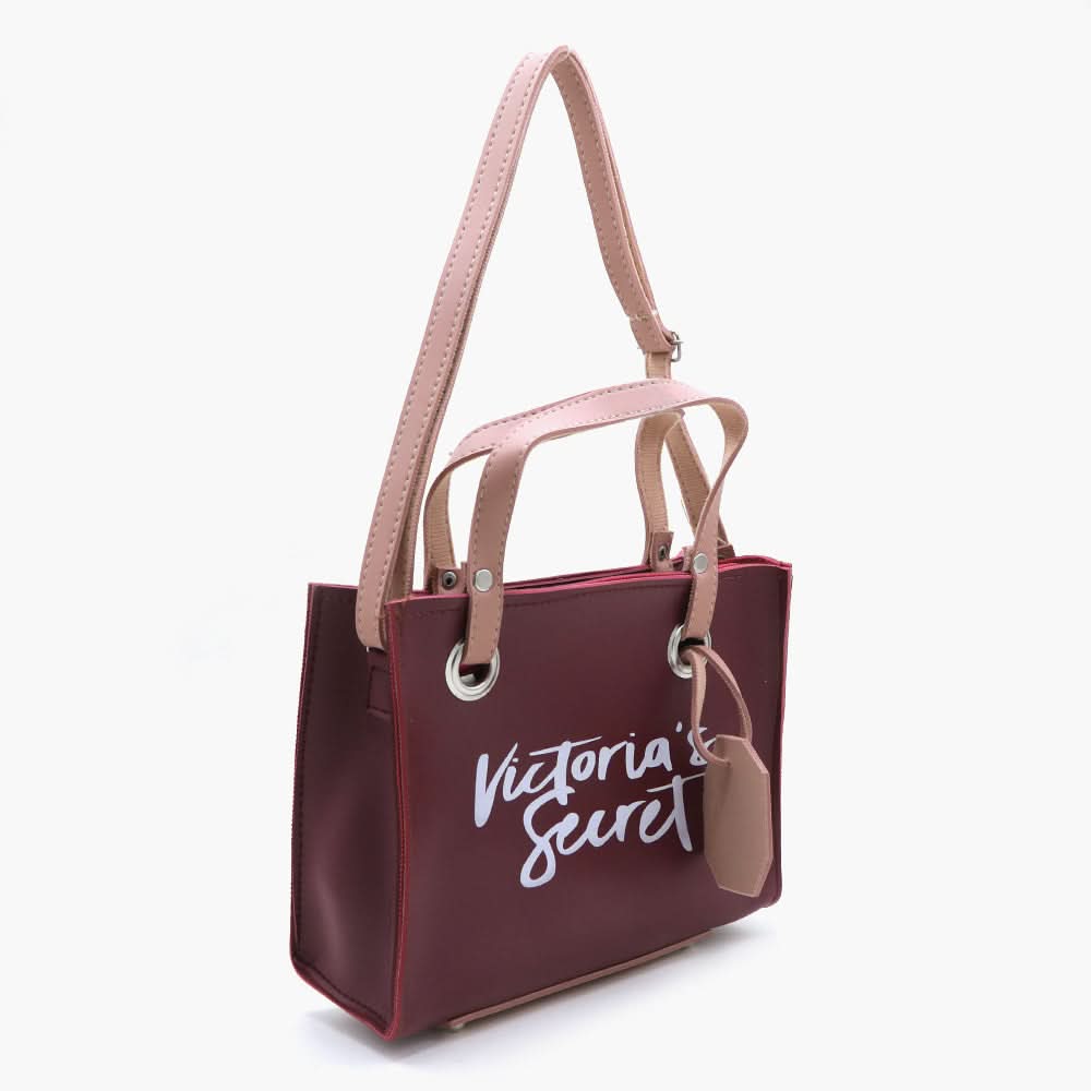 Women's Shoulder Bags - Maroon, Women Bags, Chase Value, Chase Value