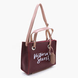 Women's Shoulder Bags - Maroon, Women Bags, Chase Value, Chase Value
