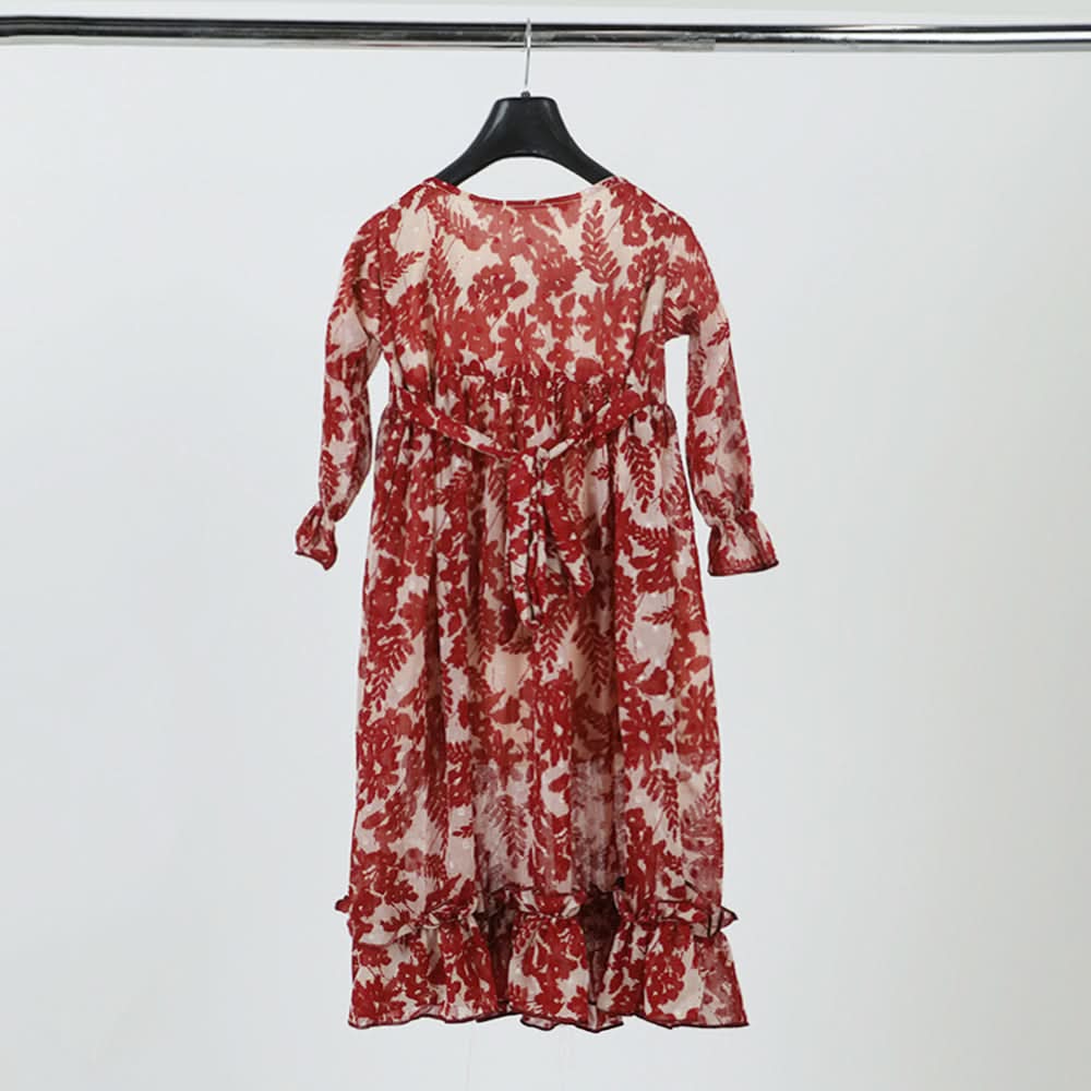 Girls Causal Maxi - Maroon, Girls Maxi, Chase Value, Chase Value