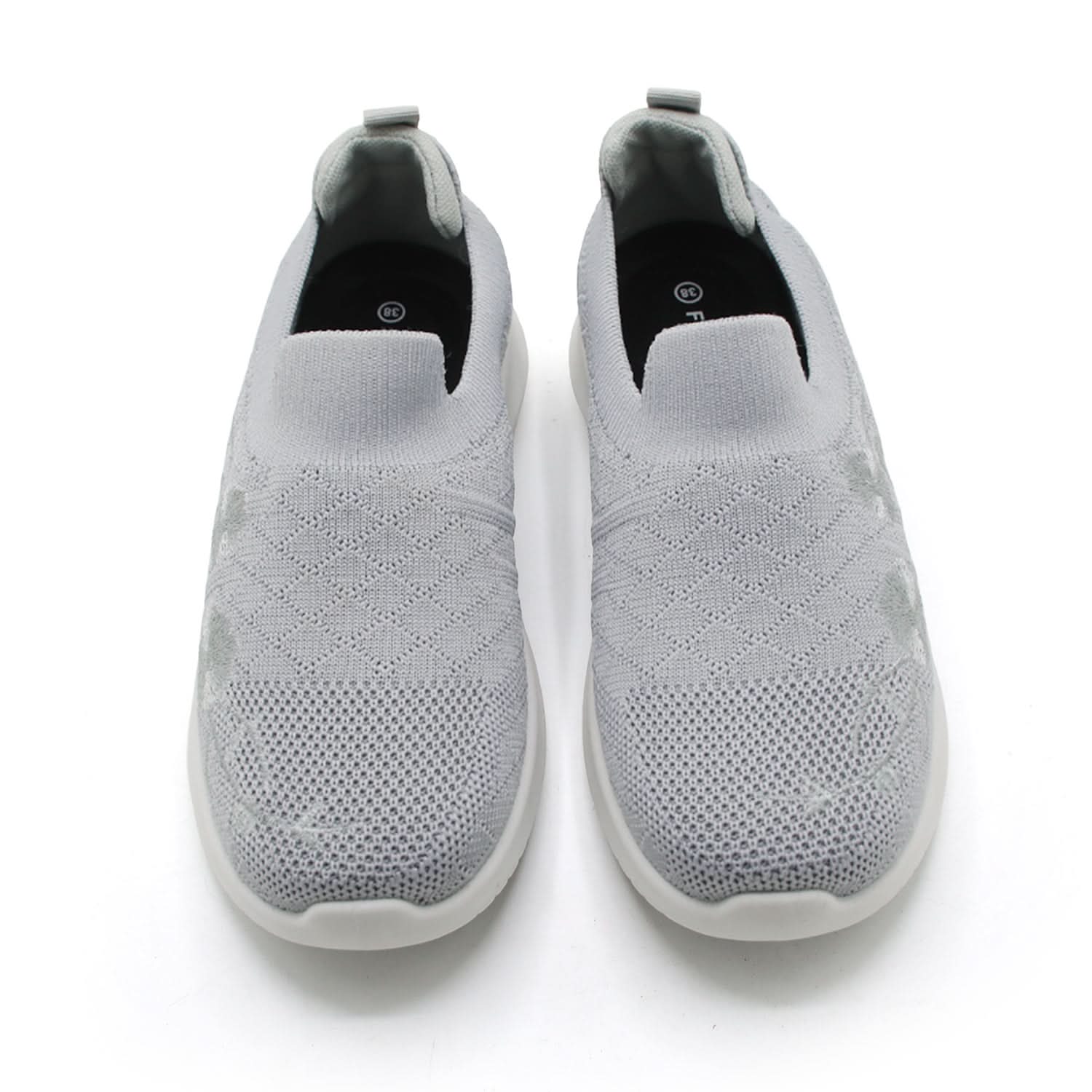 Slip on Skechers L-603 - Grey, Women Casual & Sports Shoes, Chase Value, Chase Value