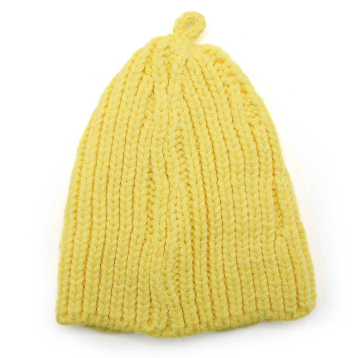 Kids Woolen Cap - Yellow, Boys Caps & Gloves, Chase Value, Chase Value