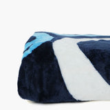Single Bed Embossed Flannel Blanket - Multi, Blanket, Chase Value, Chase Value
