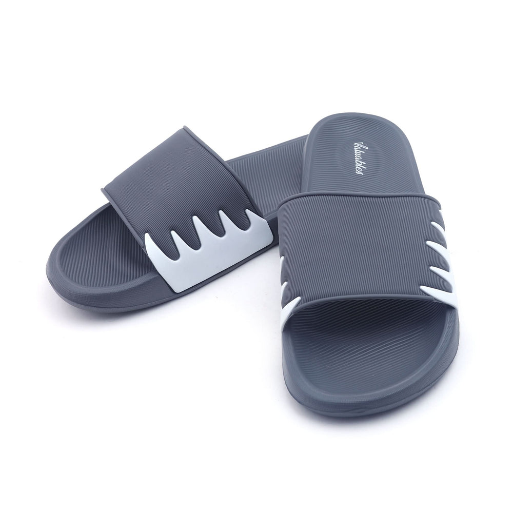 Valuable Open-toe Men's Slider - Grey, Men's Slippers, Chase Value, Chase Value