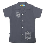 Eminent Boys Half Sleeves Causal Shirt - Dark Grey, Boys Shirts, Eminent, Chase Value