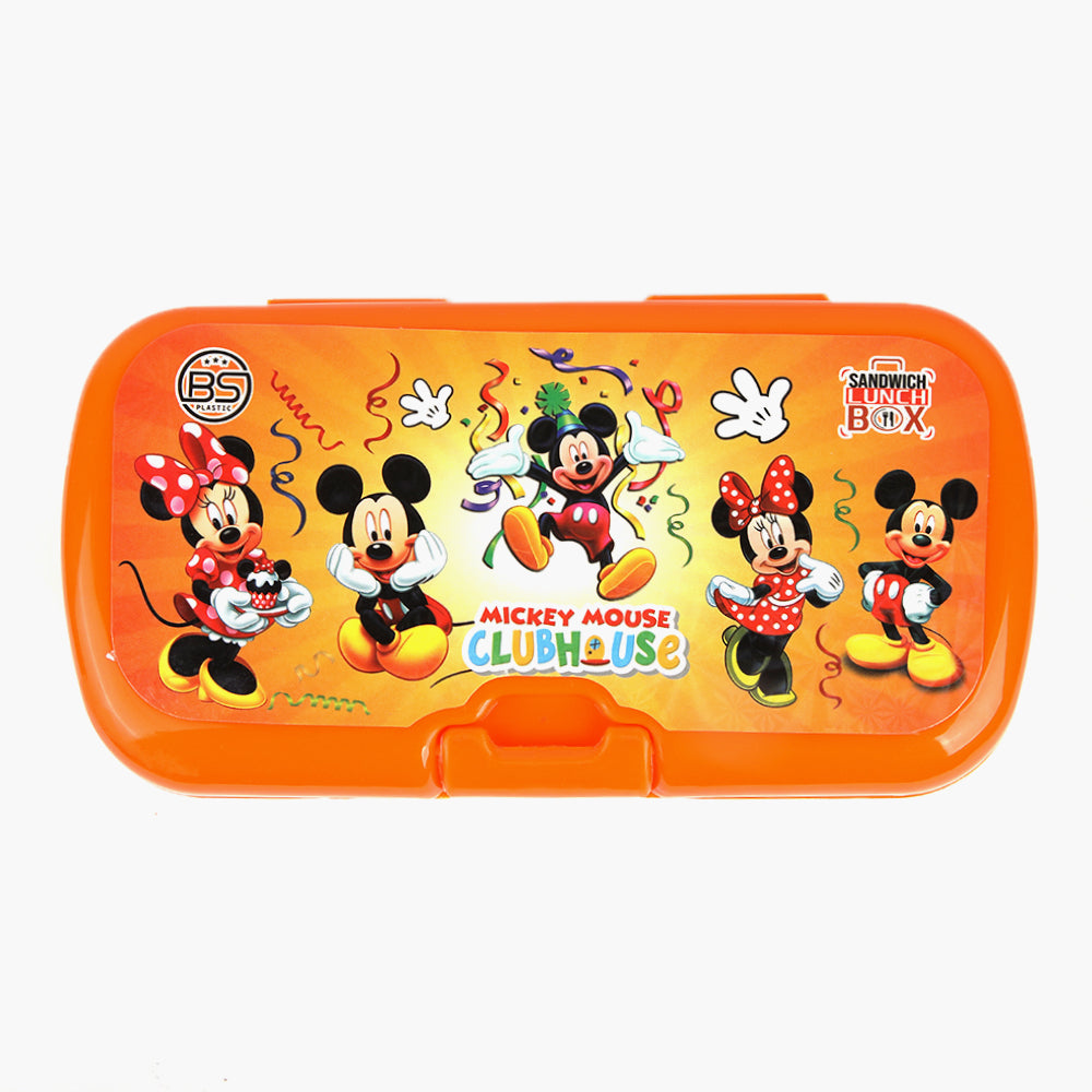 Sandwich Lunch Box - Orange, Tiffin Boxes & Bottles, Chase Value, Chase Value