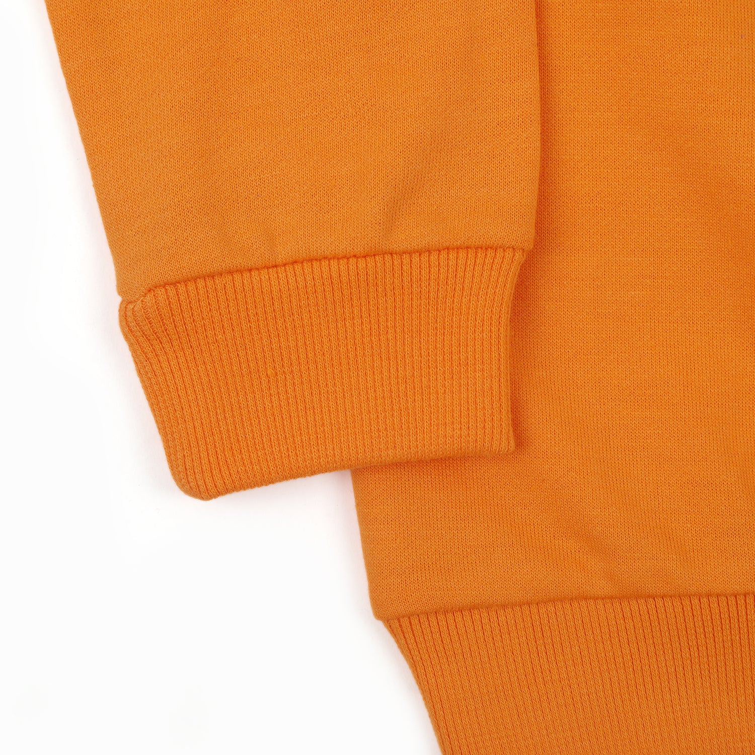 Girls Full Sleeves Sweat Shirt - Orange, Girls Hoodies & Sweat Shirts, Chase Value, Chase Value