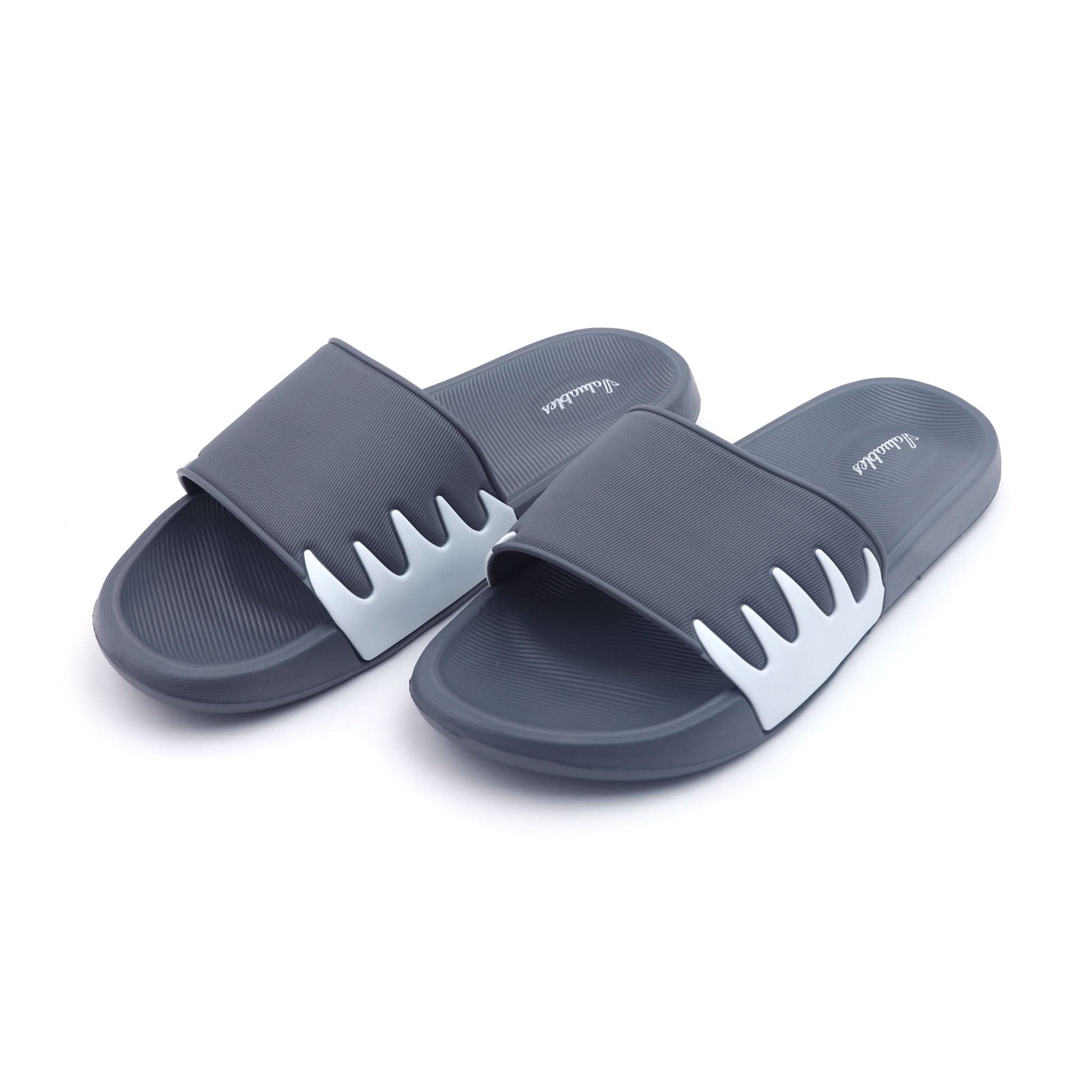 Valuable Open-toe Men's Slider - Grey, Men's Slippers, Chase Value, Chase Value