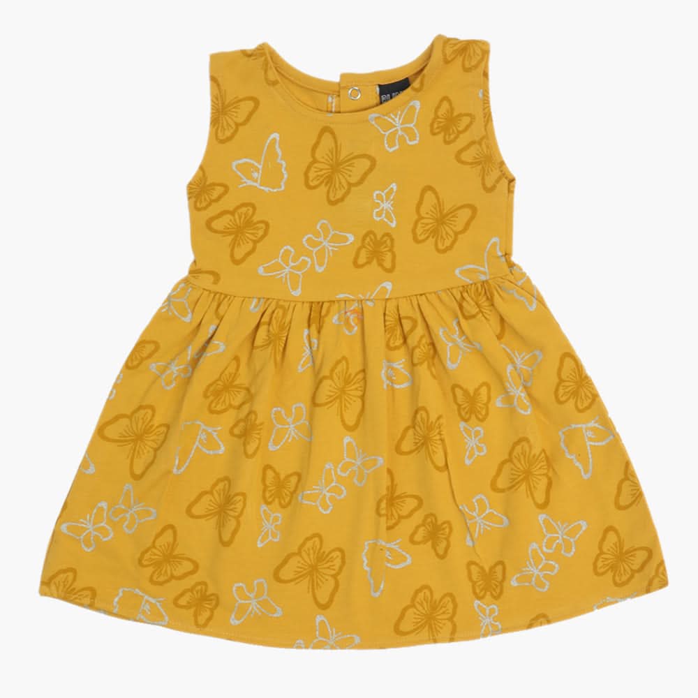 Girls Frock - Mustard, Girls Frocks, Chase Value, Chase Value