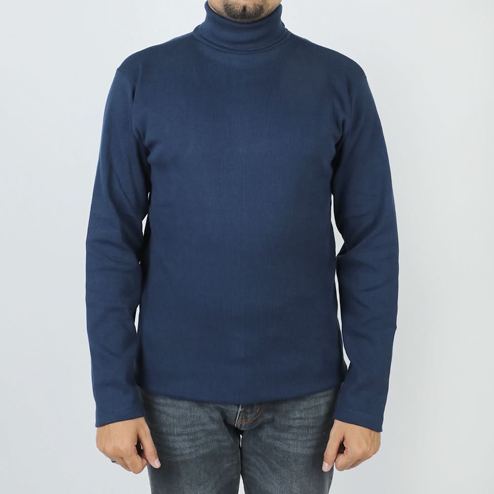 Men's High Neck - Navy Blue, Men's Sweater & Sweat Shirts, Chase Value, Chase Value