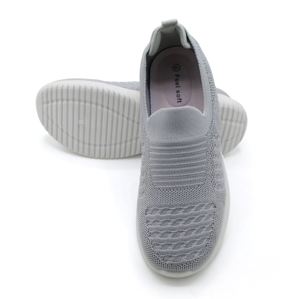 Women's Slip-on Runner Skechers - Grey, Women Casual & Sports Shoes, Chase Value, Chase Value