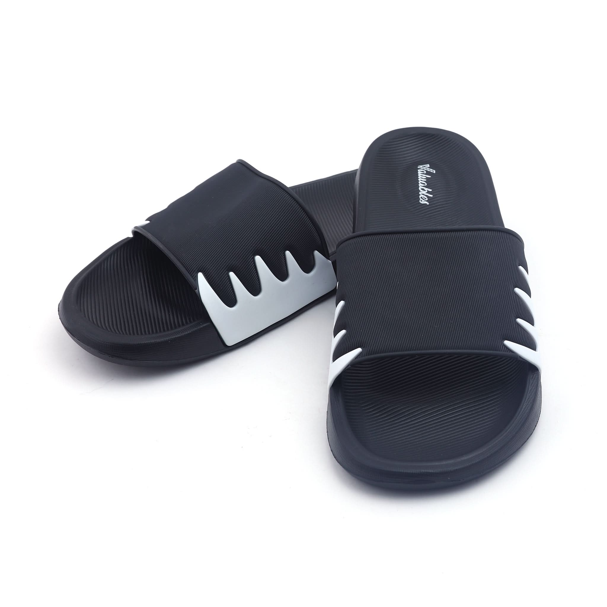 Valuable Open-toe Men's Slider - Black, Men's Slippers, Chase Value, Chase Value