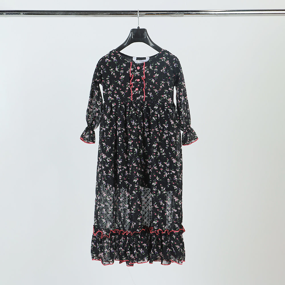 Girls Causal Maxi - Black, Girls Maxi, Chase Value, Chase Value