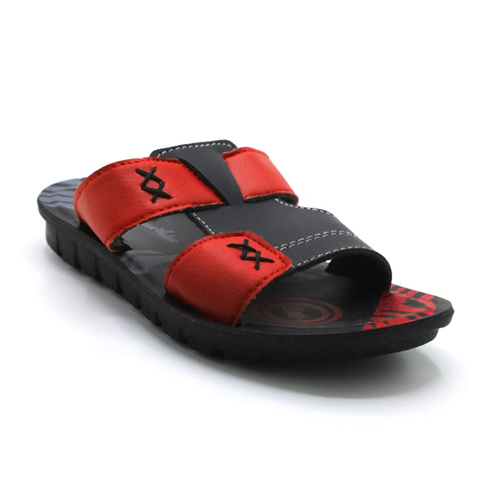 Boys Slipper - Red, Boys Slippers, Chase Value, Chase Value