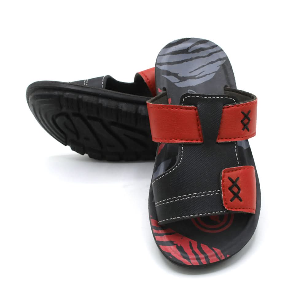 Boys Slipper - Red, Boys Slippers, Chase Value, Chase Value