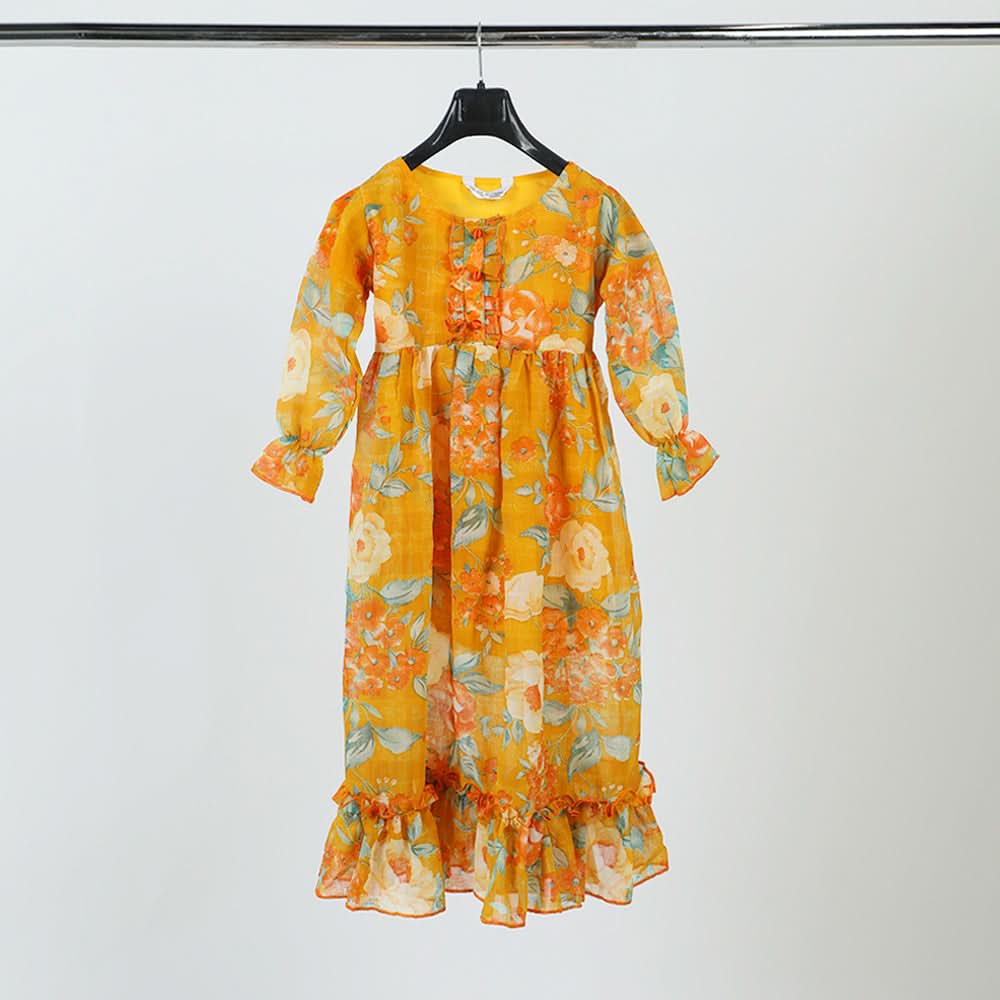 Girls Causal Maxi - Yellow, Girls Maxi, Chase Value, Chase Value