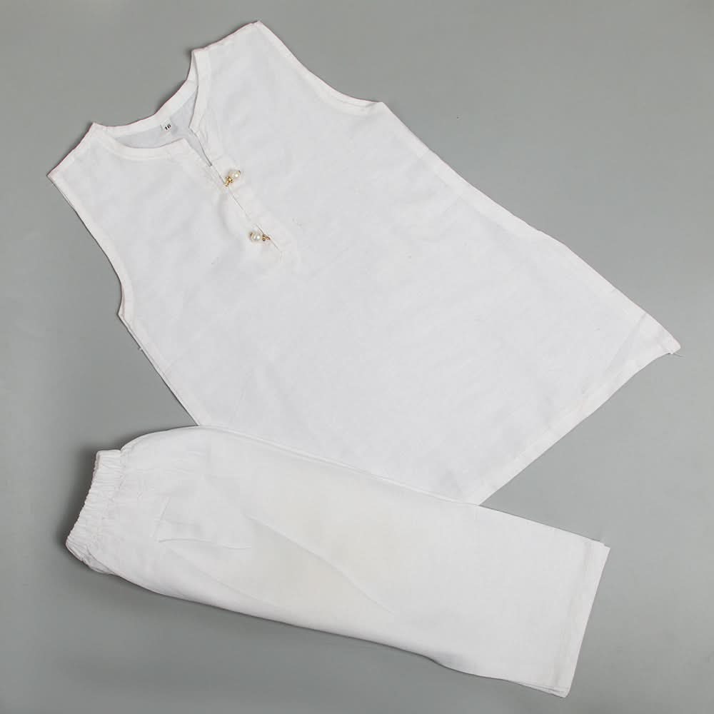 Newborn Girls Shalwar Suit - White, Newborn Girls Sets & Suits, Chase Value, Chase Value