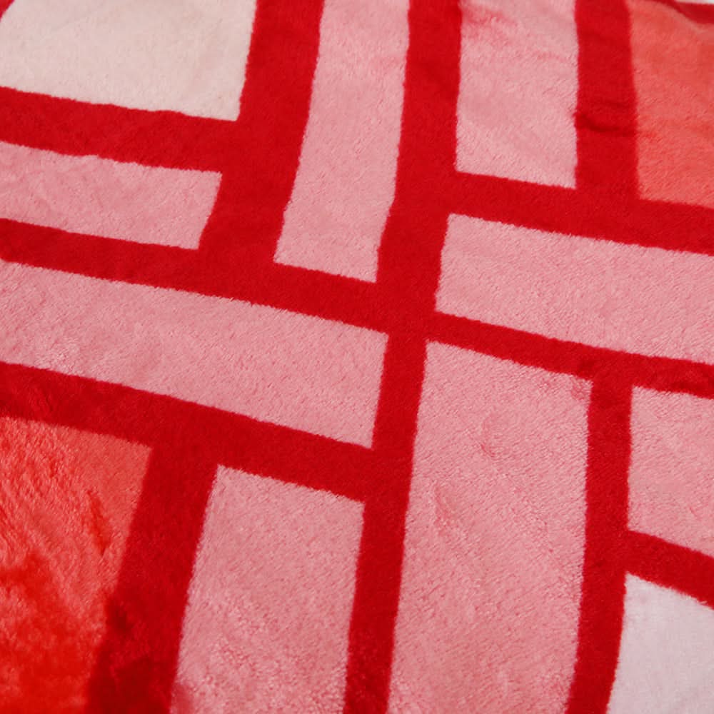 Single Bed Embossed Flannel Blanket - Multi, Blanket, Chase Value, Chase Value