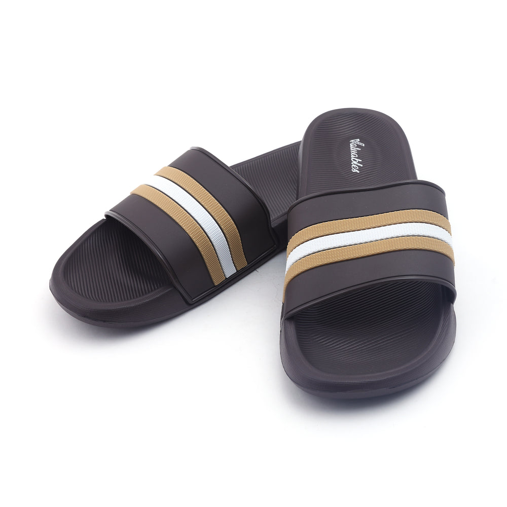 Valuable Open-toe Men's Slider - Brown, Men's Slippers, Chase Value, Chase Value