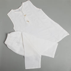 Newborn Girls Shalwar Suit - White, Newborn Girls Sets & Suits, Chase Value, Chase Value