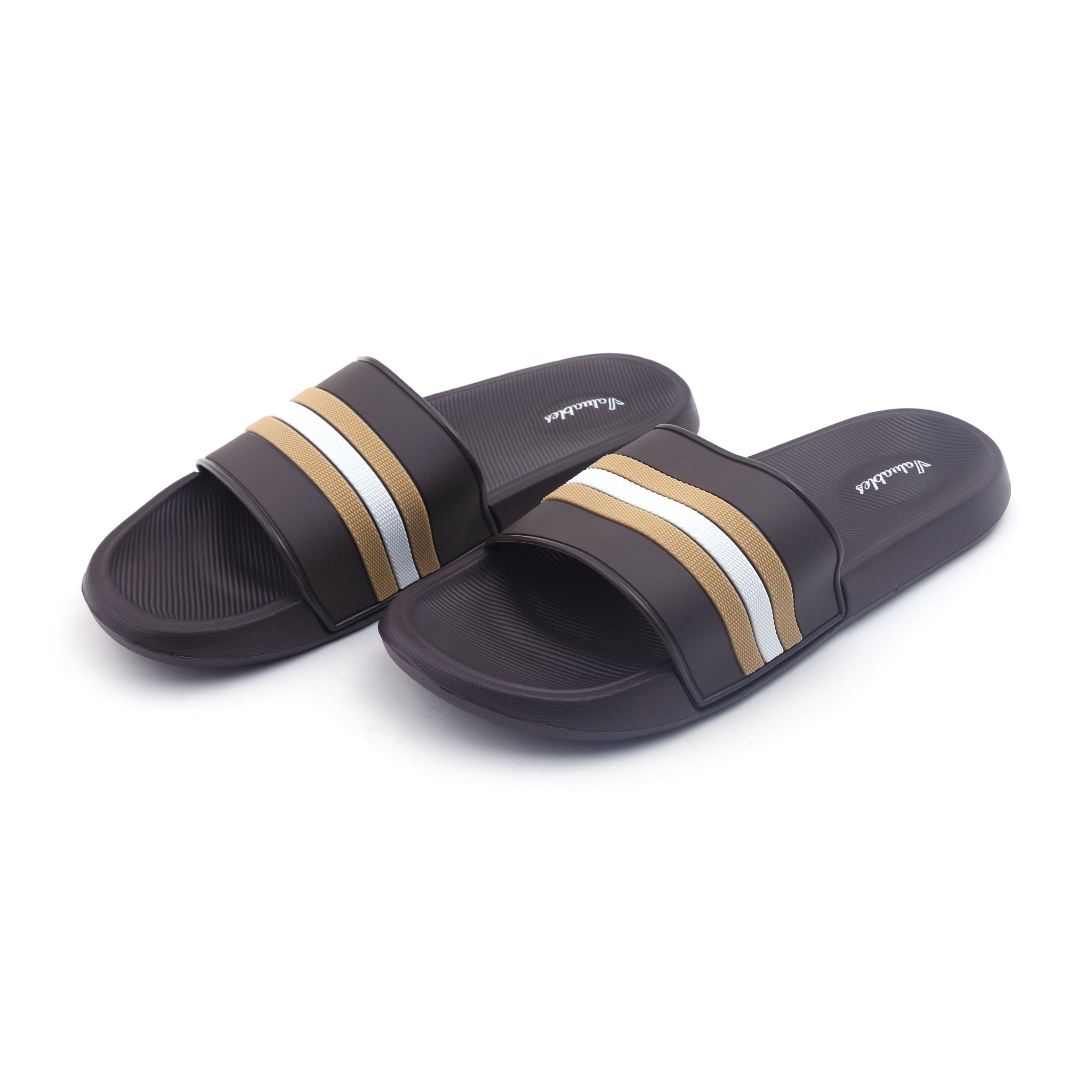 Valuable Open-toe Men's Slider - Brown, Men's Slippers, Chase Value, Chase Value