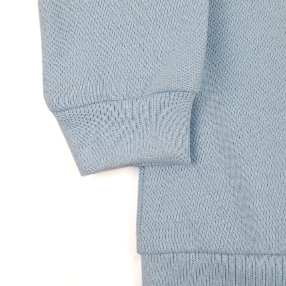 Girls Full Sleeves Sweat Shirt - Light Blue, Girls Hoodies & Sweat Shirts, Chase Value, Chase Value