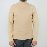 Men's High Neck - Beige, Men's Sweater & Sweat Shirts, Chase Value, Chase Value