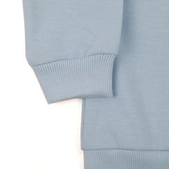 Girls Full Sleeves Sweat Shirt - Light Blue