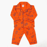 Newborn Boys Night Suit - Rust, Newborn Boys Sets & Suits, Chase Value, Chase Value