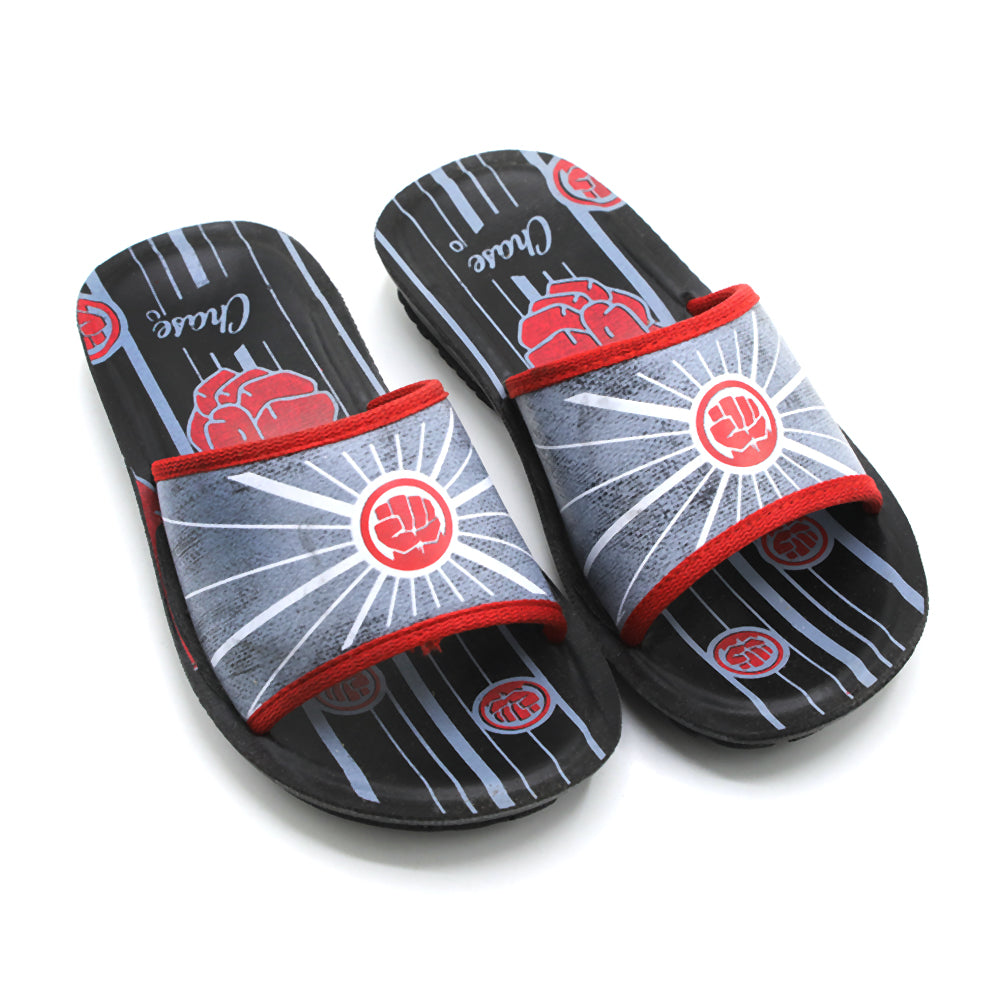 Boys Slipper - Grey, Boys Slippers, Chase Value, Chase Value