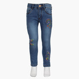 Girls Pants Denim - Blue, Girls Pants & Capri, Chase Value, Chase Value