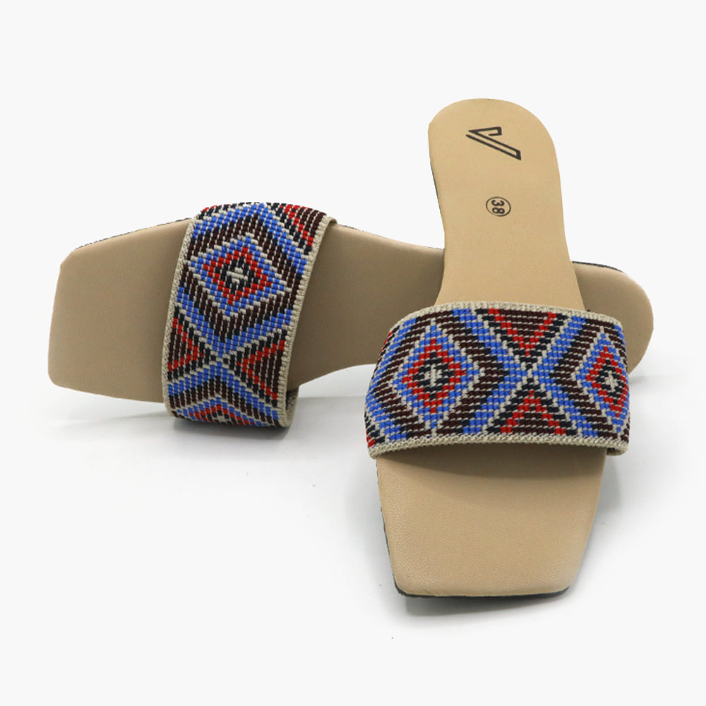 Women's Slipper - Beige, Women Slippers, Chase Value, Chase Value