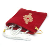 Tasbeeh With Pouch - Red, Home Accessories, Chase Value, Chase Value