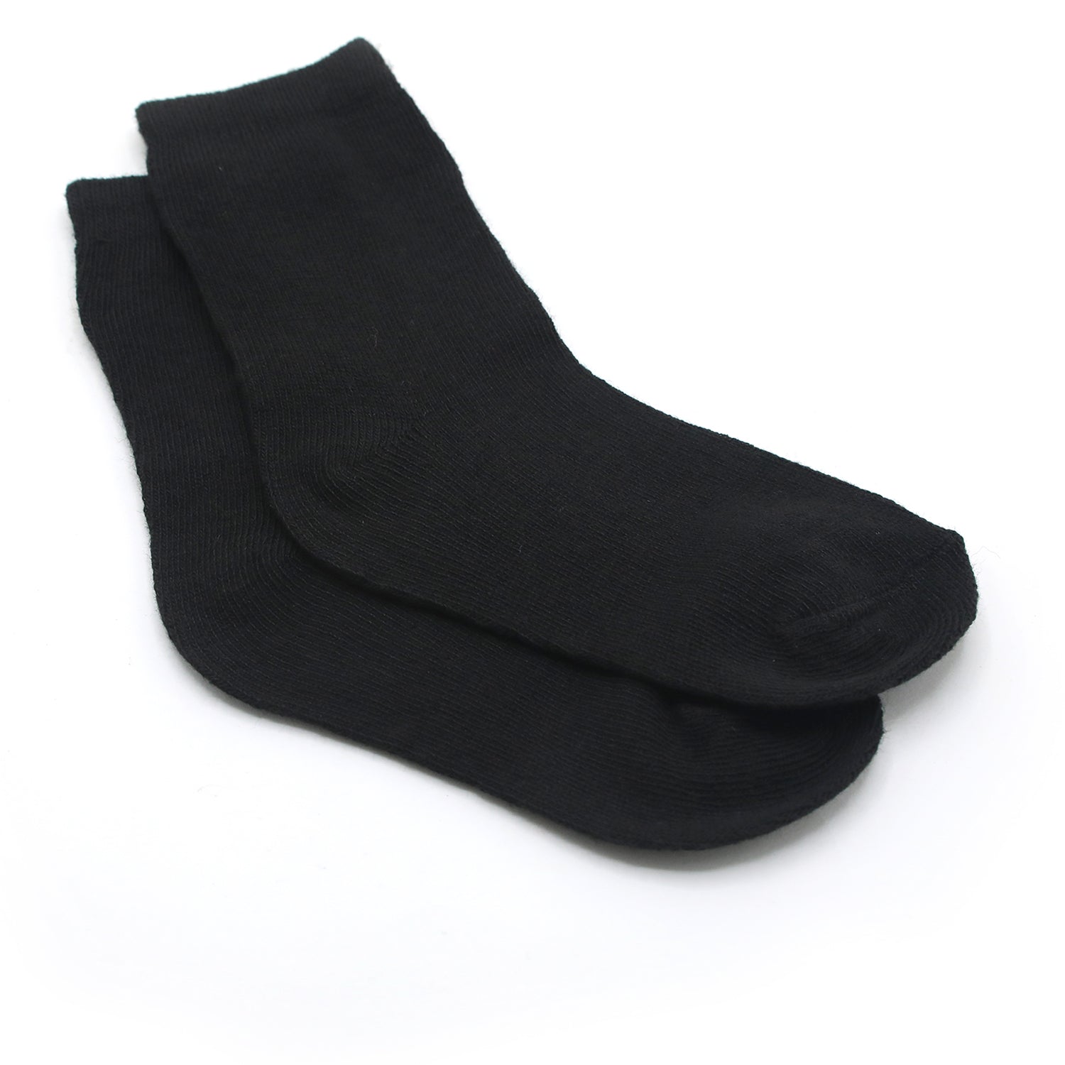 Kids 4Pc Uniform Socks - Black, Boys Socks, Chase Value, Chase Value