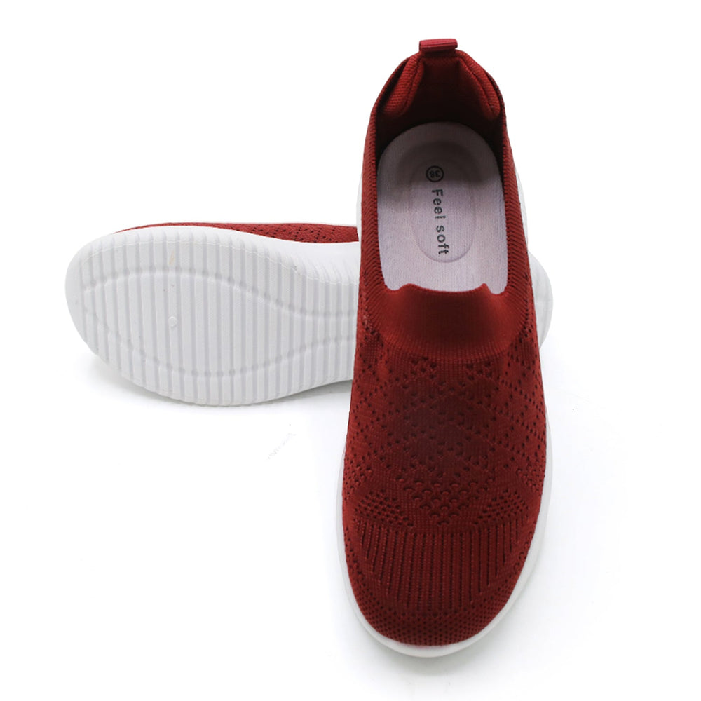 Women's Skechers - Maroon, Women Casual & Sports Shoes, Chase Value, Chase Value