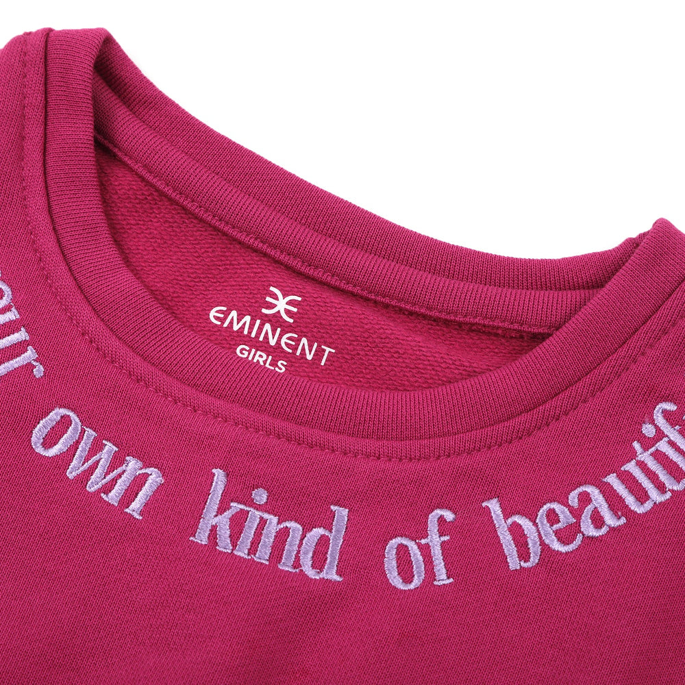 Eminent Girls Full Sleeves Frock - Fuchsia, Girls Frocks, Eminent, Chase Value