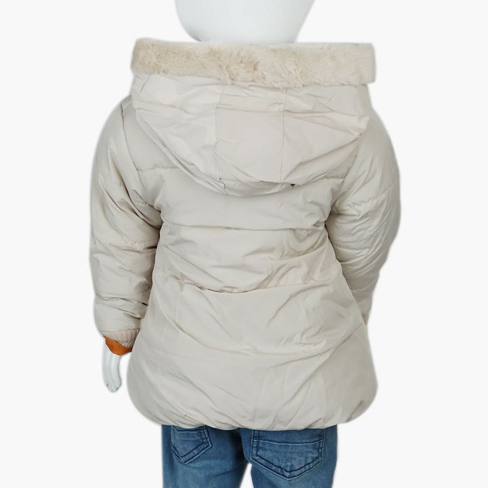 Girls Jacket - Beige, Girls Jackets, Chase Value, Chase Value
