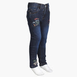 Girls Pants Denim - Navy Blue, Girls Pants & Capri, Chase Value, Chase Value