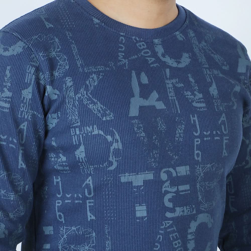 Men's Sweat Shirt - Blue, Men's Sweater & Sweat Shirts, Chase Value, Chase Value